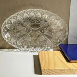 Empty pocket in chiseled glass