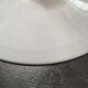 Old lampshade suspension opaline white smooth tbe art deco 1940 Ø 26 cm TBE