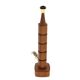 Pied de lampe de table scandinave en teck, Swedese, Suède, 1970