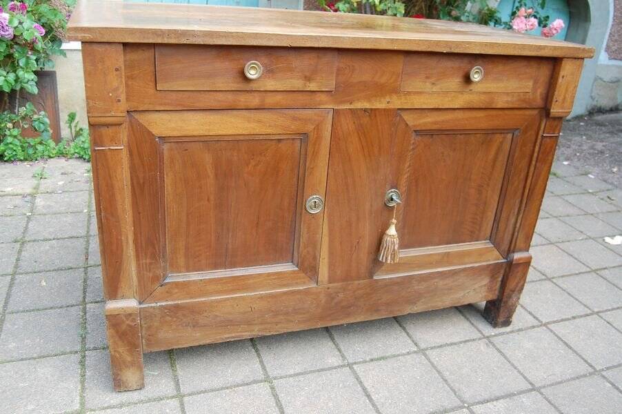 19th century Louis Philippe period walnut sideboard