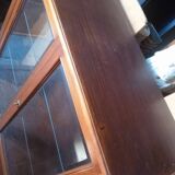 Vitrine empire 2 porte bois ep 1940/50