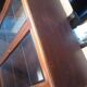 Empire display case 2 wooden doors, 1940/50s