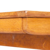 Scandinavian vintage oak living room table