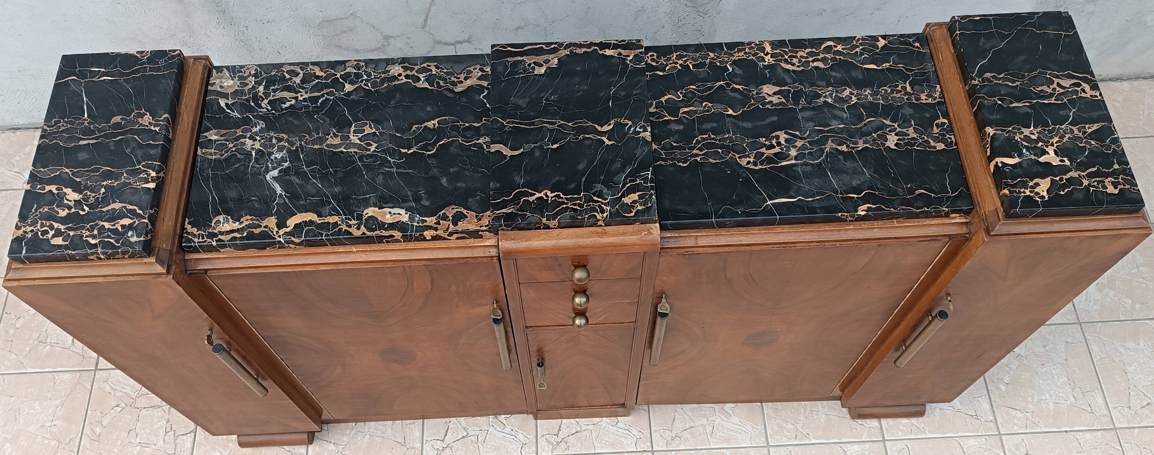 Art Deco mahogany sideboard