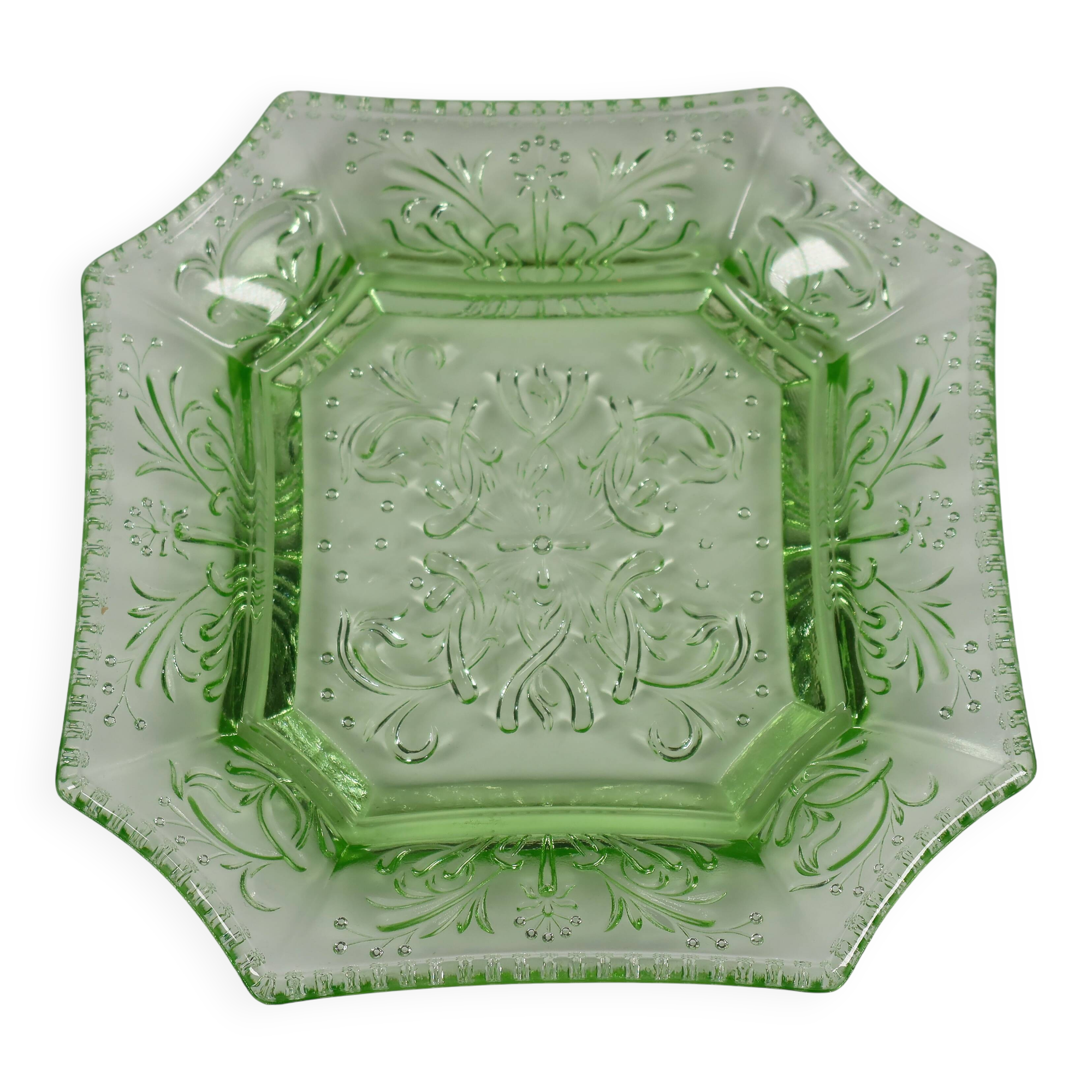 Portieux Octagonal Crystal Plate