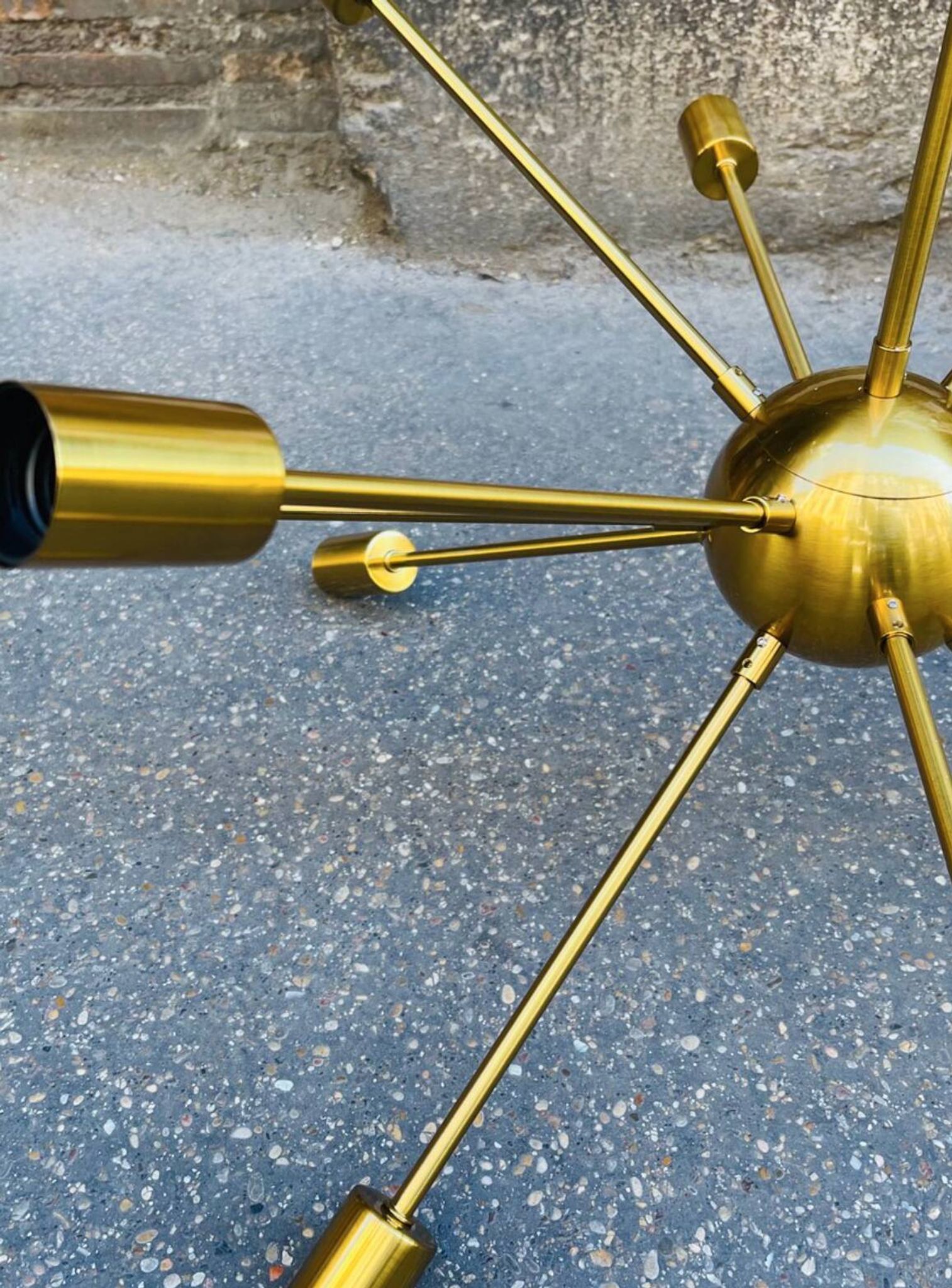 Lampadario Sputnik Anni '70 – 12 Punti Luce
