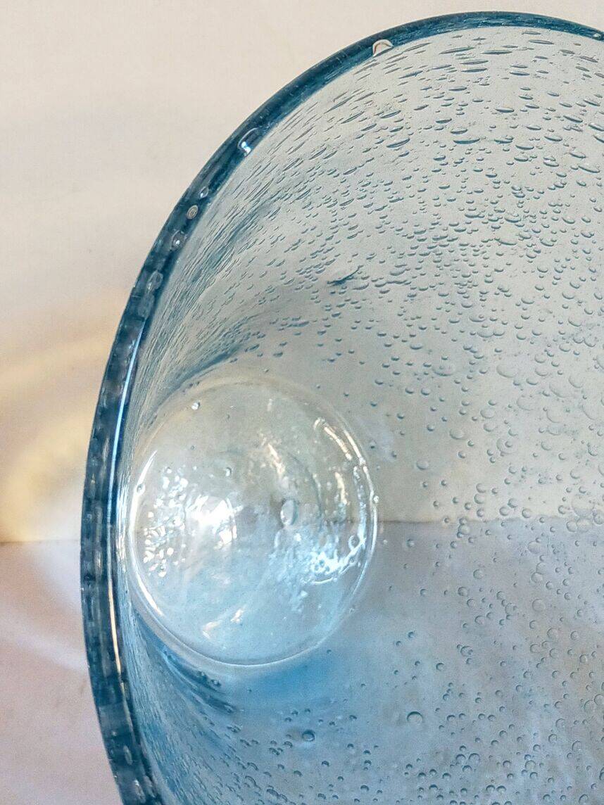 Saladier en verre soufflé