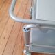 Niels Gammelgaard vintage metal trolley, rolling cart
