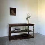 Table - 50s drapery console