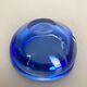 Blue Murano glass ashtray Murano, Italy, 1970s