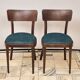 Set of four ton chairs, czechoslovakia, 1960s