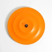 Large round original ceiling or wall lamp | Ø 60 cm | Mid Century Space Age
