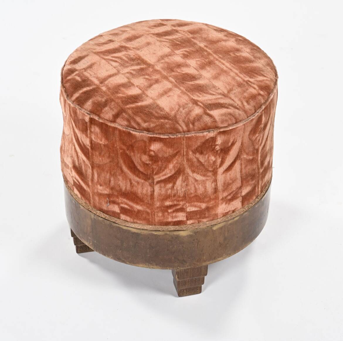 Art Deco work - armchair & ottoman