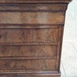 Louis Philippe mahogany secretary chest of drawers