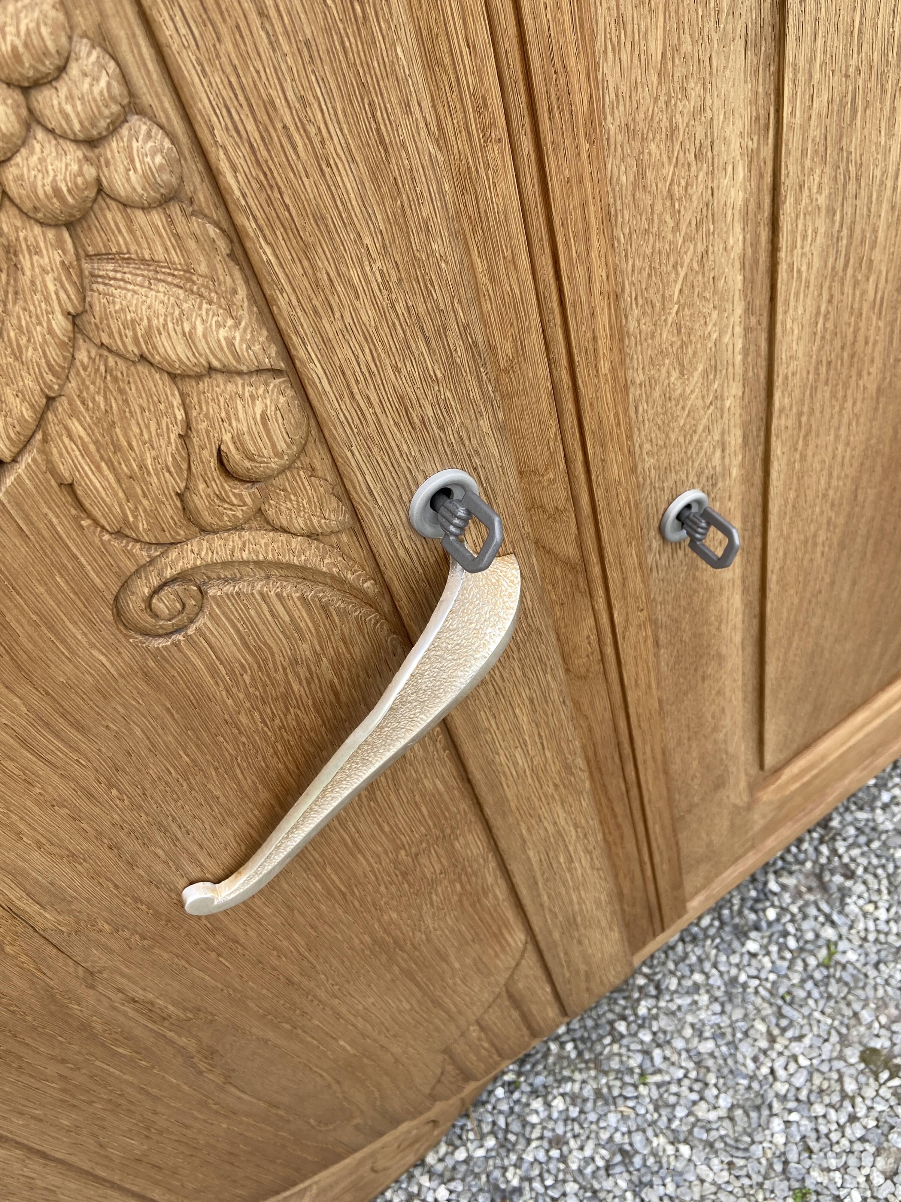 Art Deco oak sideboard