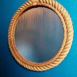 Vintage rope mirror