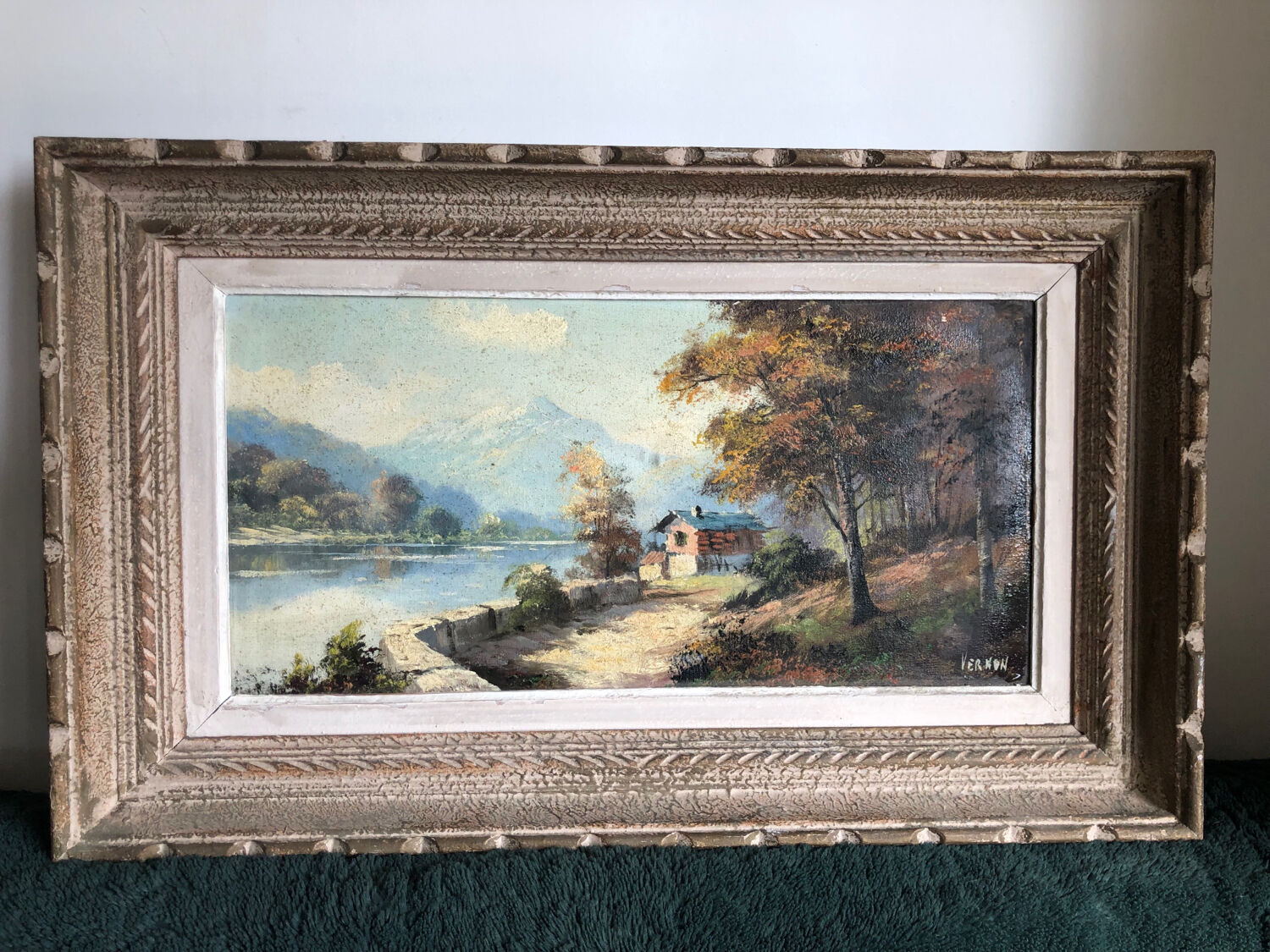 Mountain landscape painting