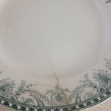 2 iron earthenware plates Moulin des Loups and Hamage