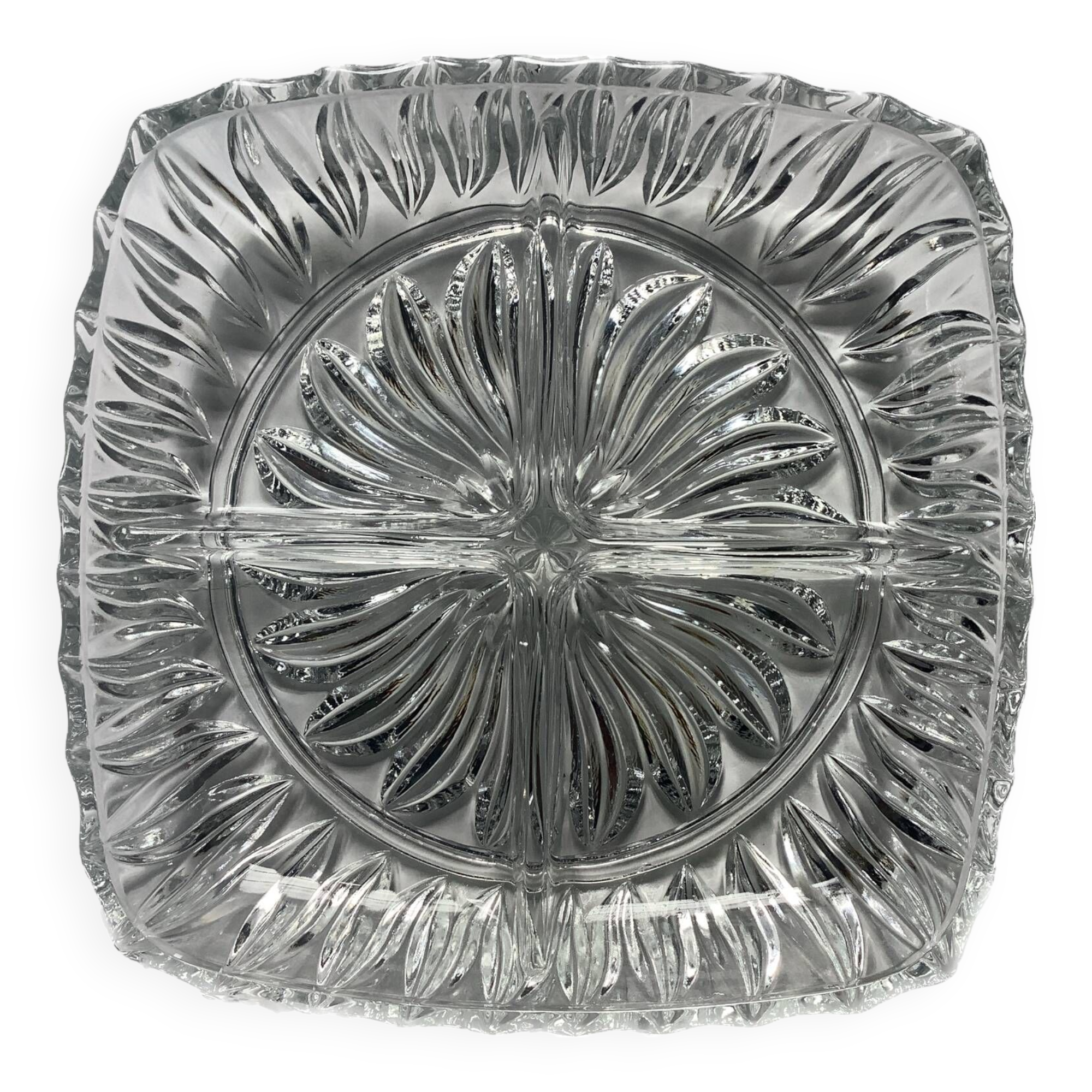 Square appetizer dish