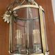 Vestibule lantern, gilded bronze, Louis XVI style