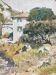 Watercolour Table Biface around 1910 by Paul Monnier (1893-1962)