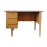 Scandinavian light wood desk