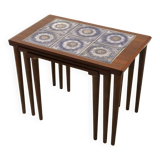 Tables gigognes en palissandre 'Fensmark'