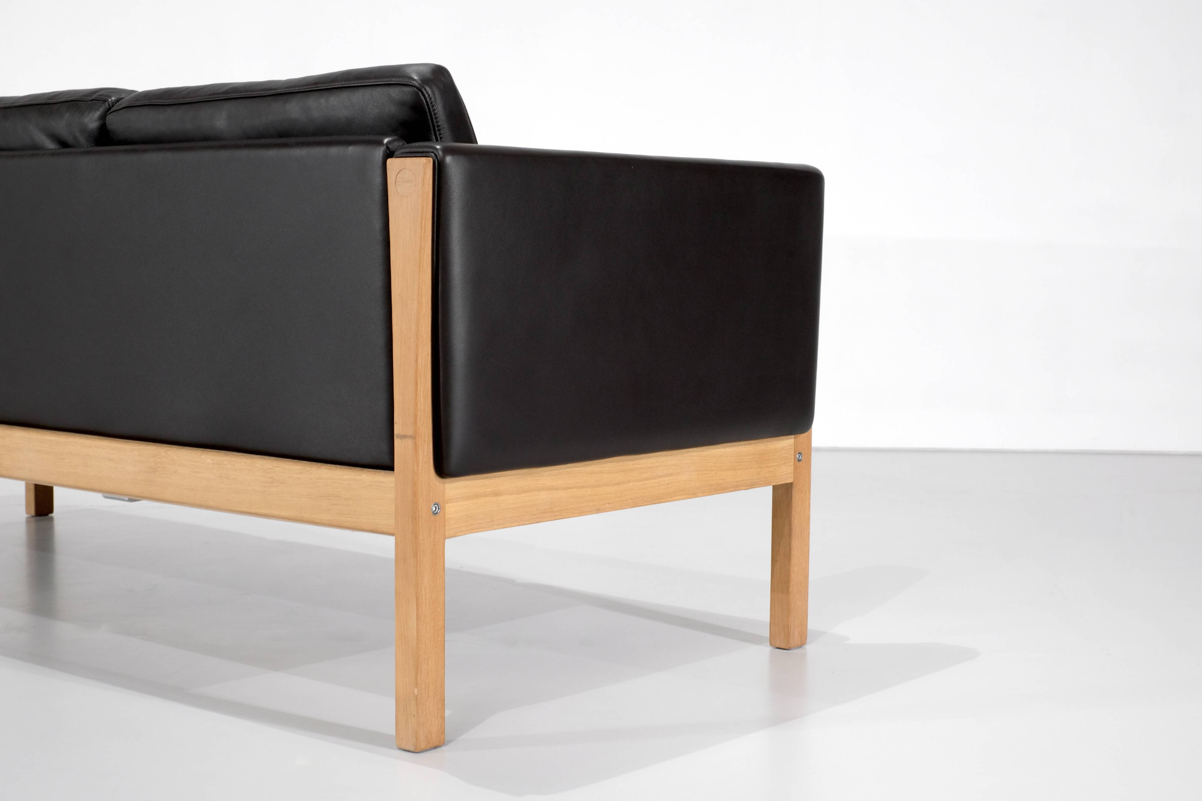 Canapé CH163 by Hans J. Wegner pour Carl Hansen & Son, Danemark 1965