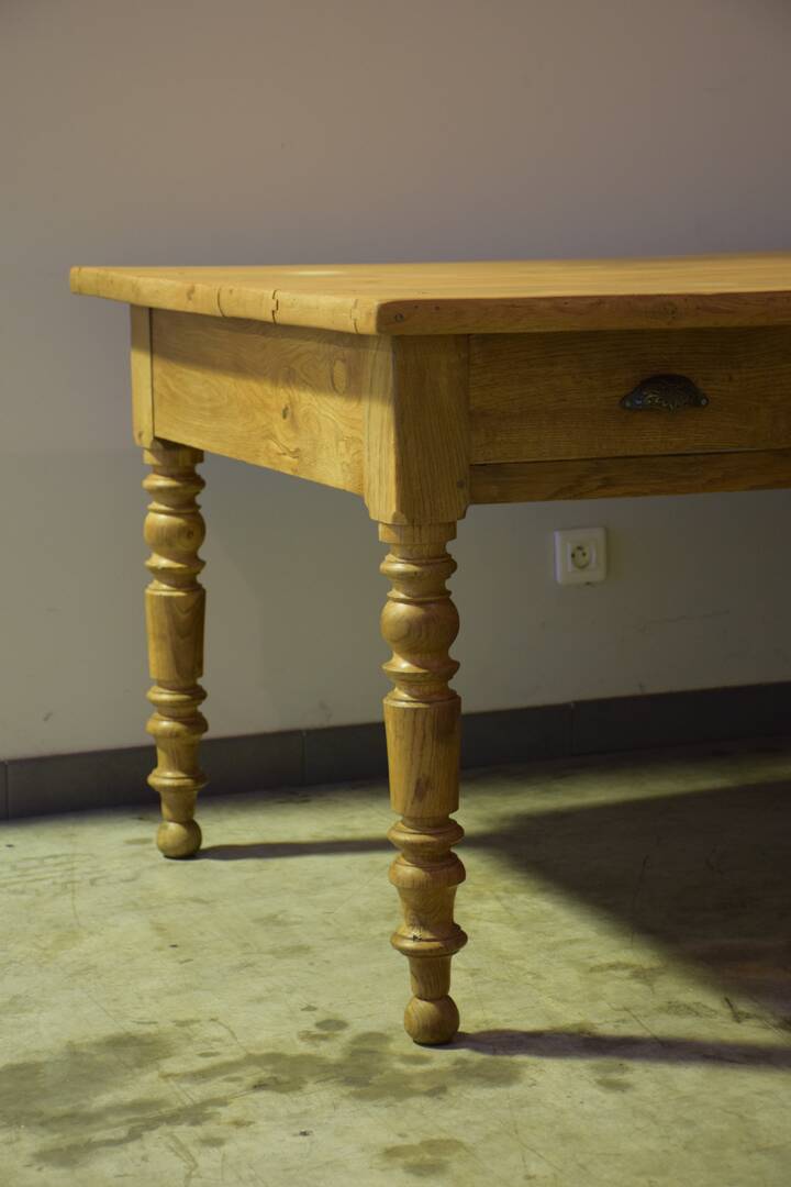 XXL oak trimmings table 1950
