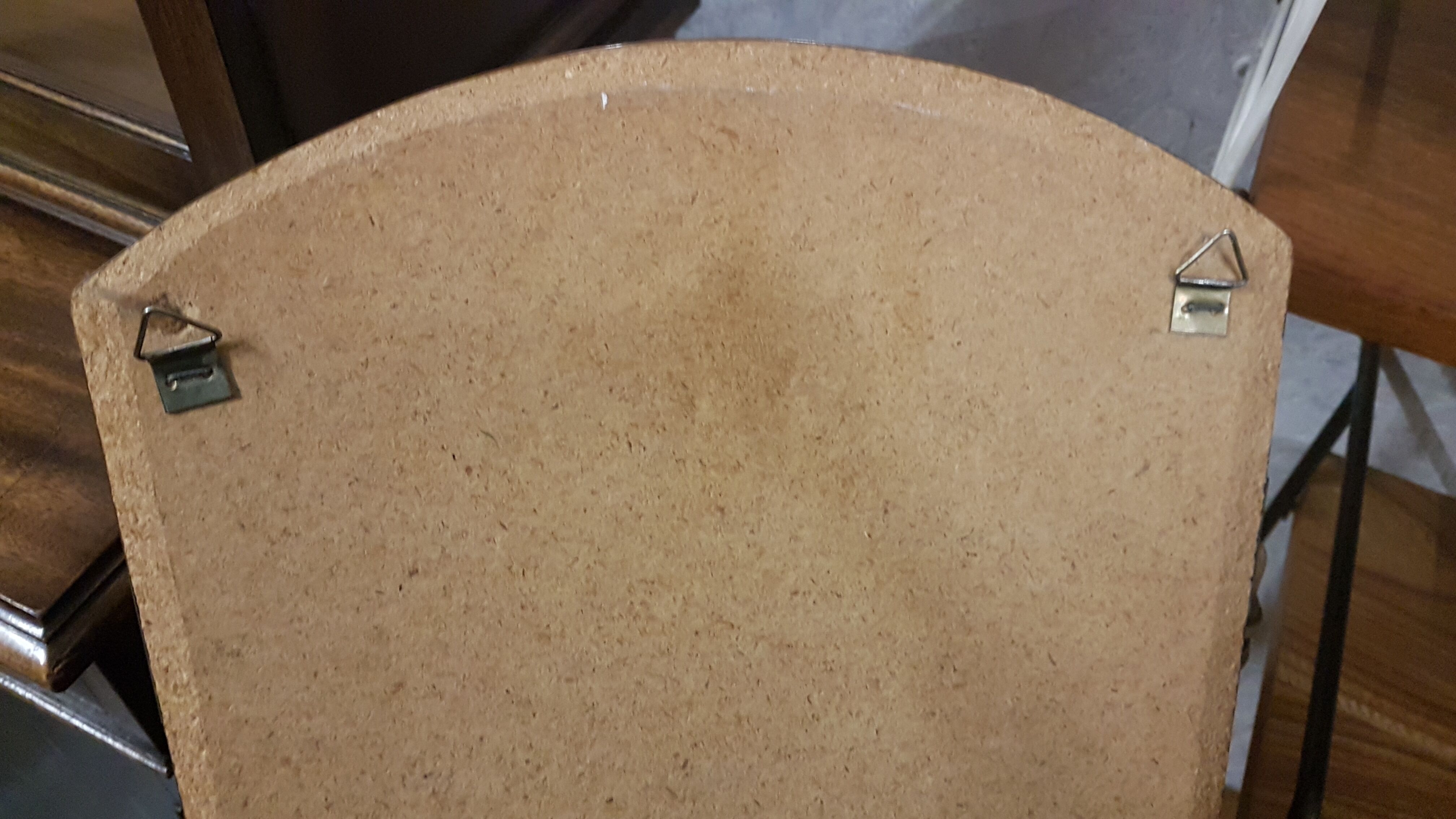 50s Wall mounted folding mirror - 60 x 60cm