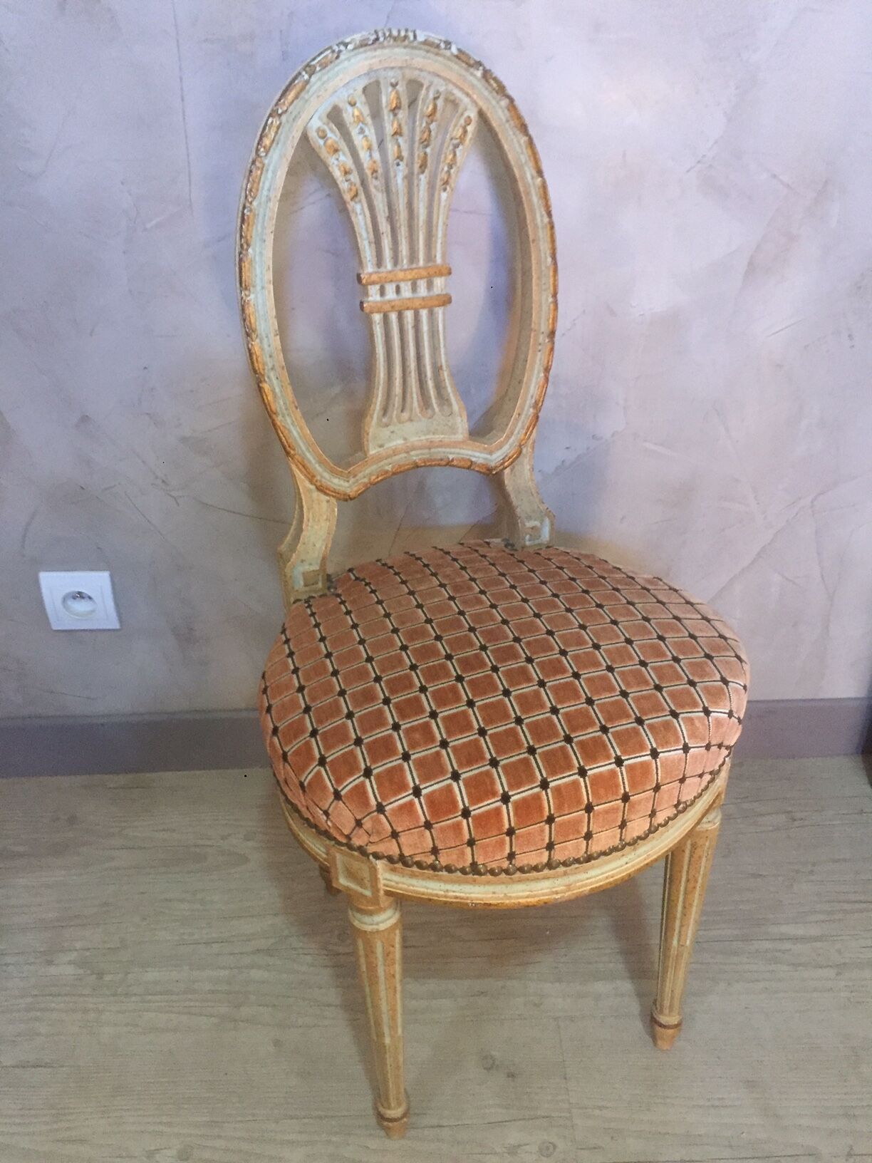 Mongolian Chair Louis XVI style