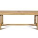Solid oak farm table