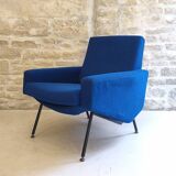 Pair of Troïka armchairs, design by Paul Geoffroy, Airborne edition.