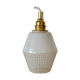 Vintage tulip walker in white opaline