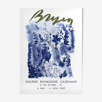 Camille BRYEN - Original lithograph poster, 1960