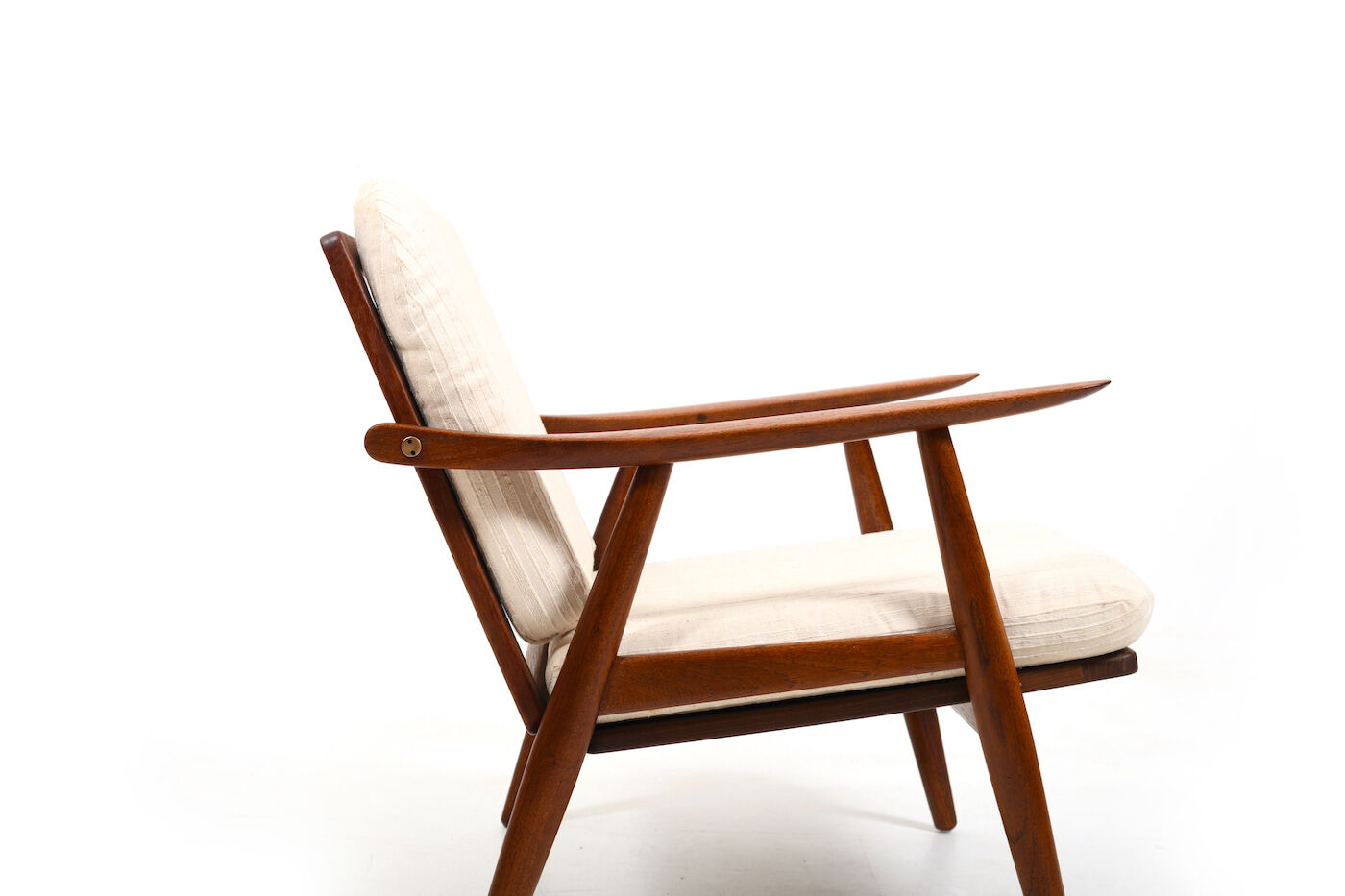 GE-270 Teak Easychair by Hans J. Wegner for Getama
