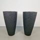 Large Handmade Talon Floor Vases or Planters, 2000s, Set of 2
