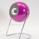 Space-age table lamp | purple and chrome | Vintage 70's