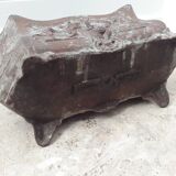 Old cast iron planter