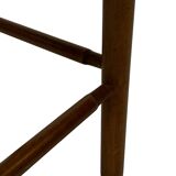 Vintage Stool Danish Papercord Rope small Stool Mid Century