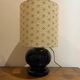 ceramic lamp from Magasins Réunis in Nancy