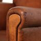 Comfortable set of sheepskin armchairs with and a timeless design