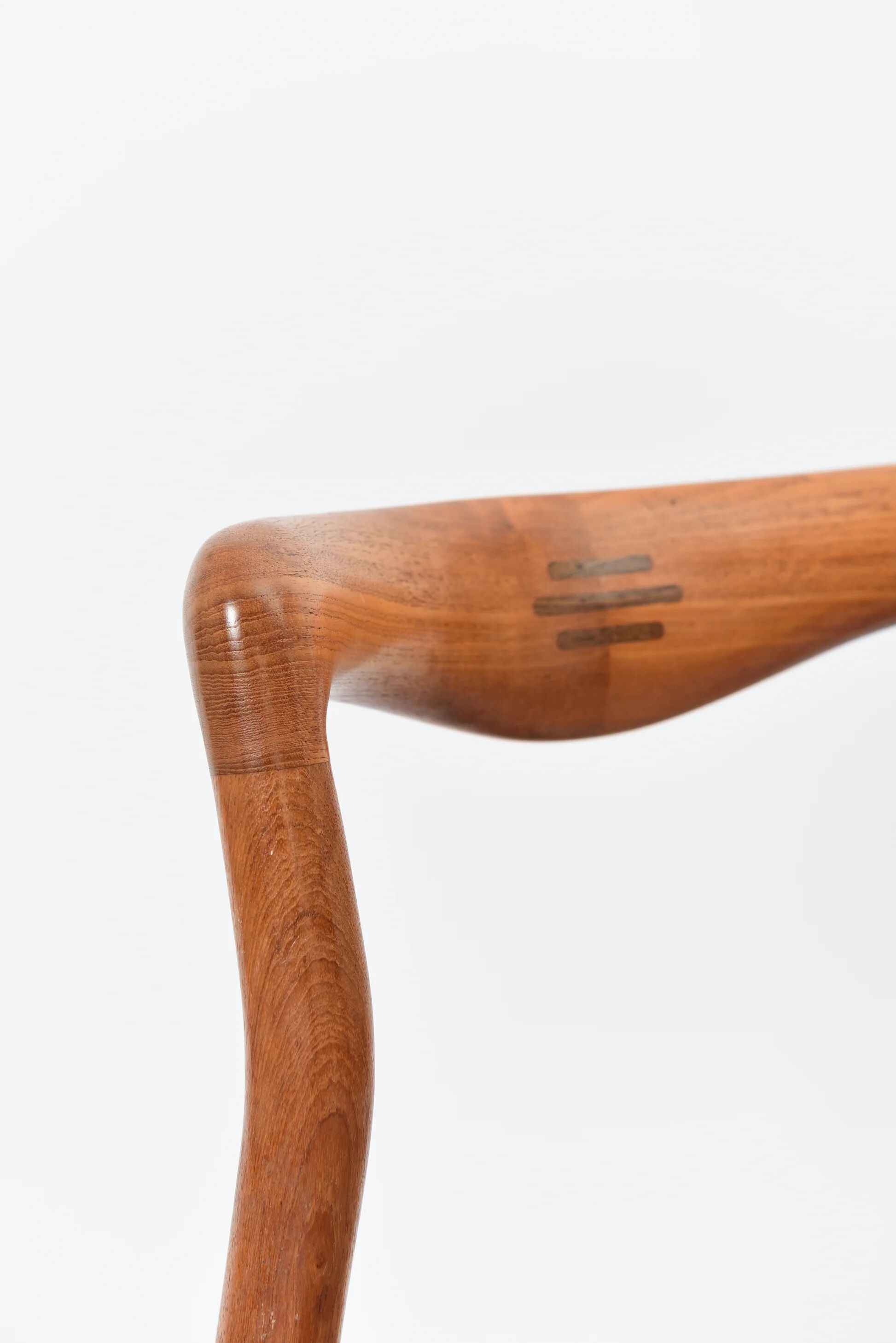 Set of 2 mid-century Danish dining chairs by H.W. Klein