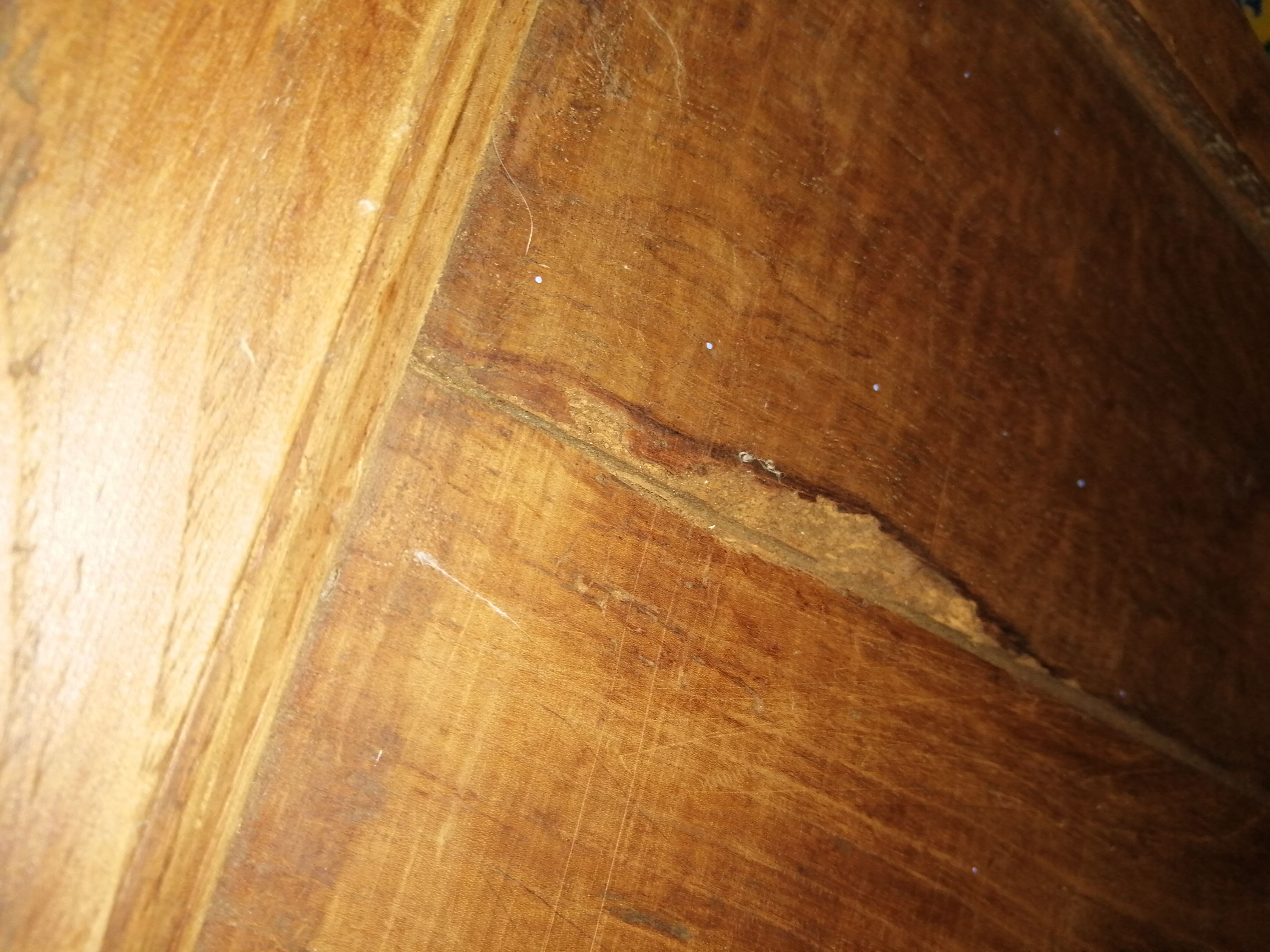 French Oratory prayer storage cabinet in walnut