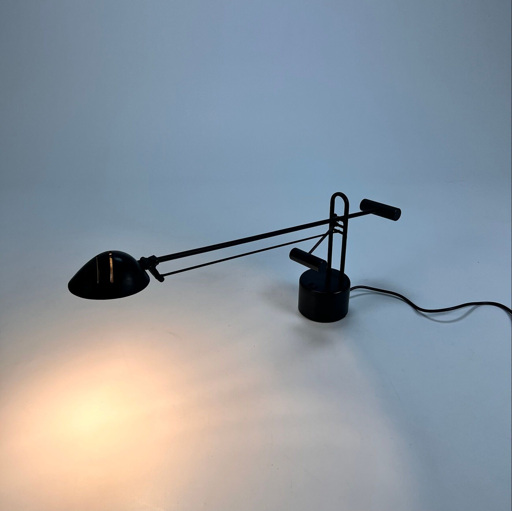 Dutch postmodern halogen desk lamp, 1980s