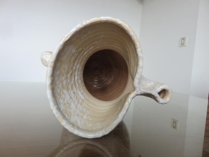 Ceramic pitcher stylized 50 60 years
