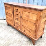 Buffet vintage René Gabriel en chêne