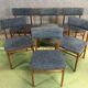 6 chairs in teak of the 70s
