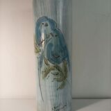 Vallauris ceramic vase signed Camos