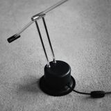 Mid-Century Belgian Modern Minimalist Black Desk Lamp from Massive, 1980s
